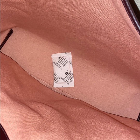 NWT KATE SPADE tote in leather & canvas - Picture 6 of 8